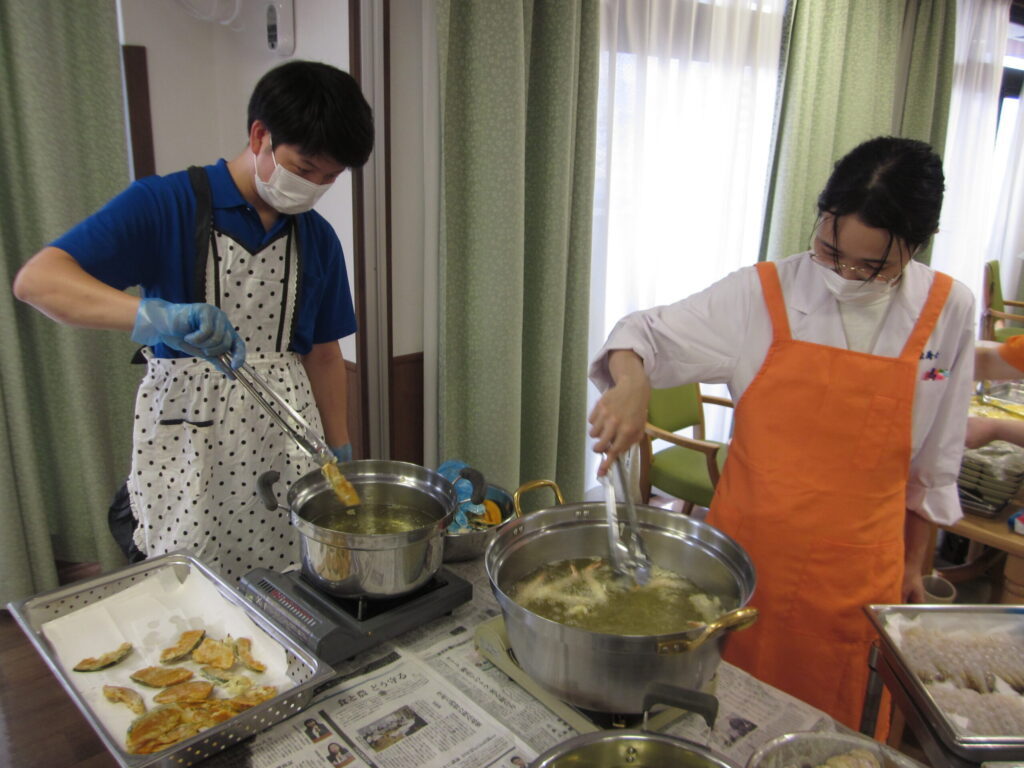 [明神DS] 秋の天ぷら祭り [🦐🍠🍆]