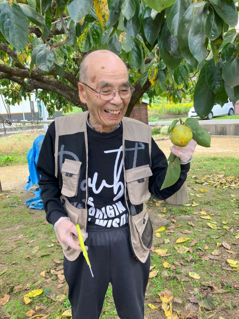 柿の収穫♪