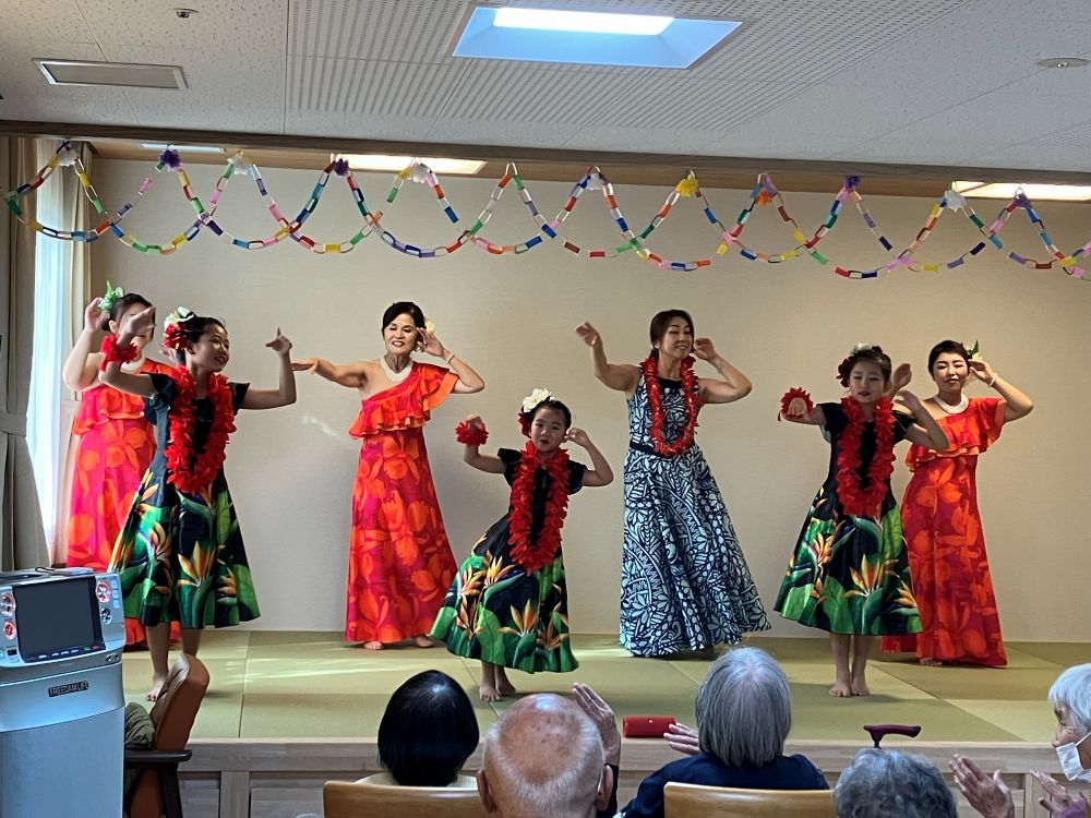 フラダンスボランティア♪