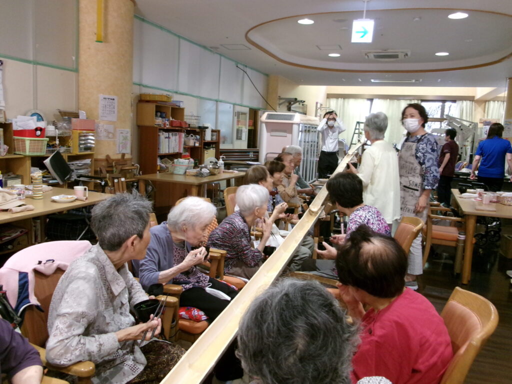 そうめん流し