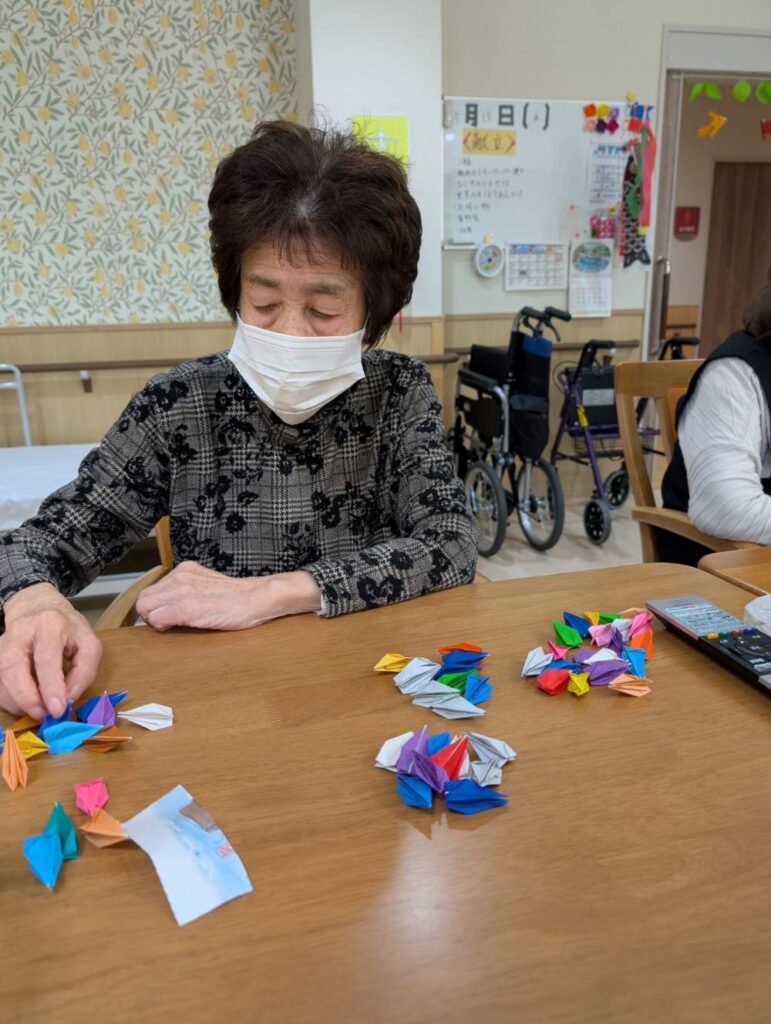 千羽鶴の行先は…