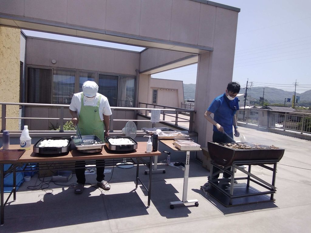 イベント時の職員たち